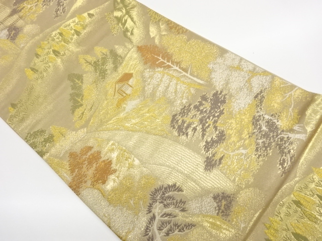 JAPANESE FUKURO OBI / WOVEN MOUNTAINS